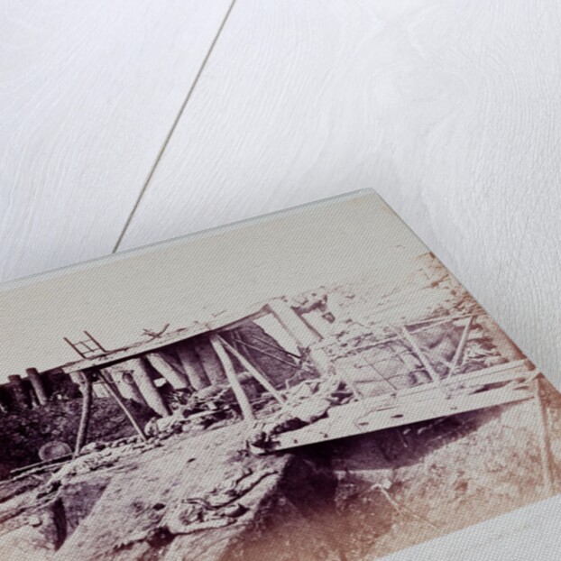 Interior of the Angle N: Fort Immediately After its Capture by Felice Beato