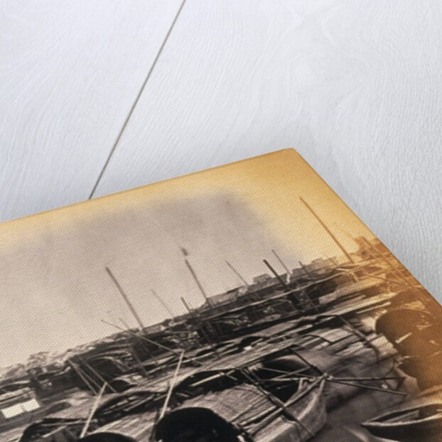 Chinese Sampans by Felice Beato