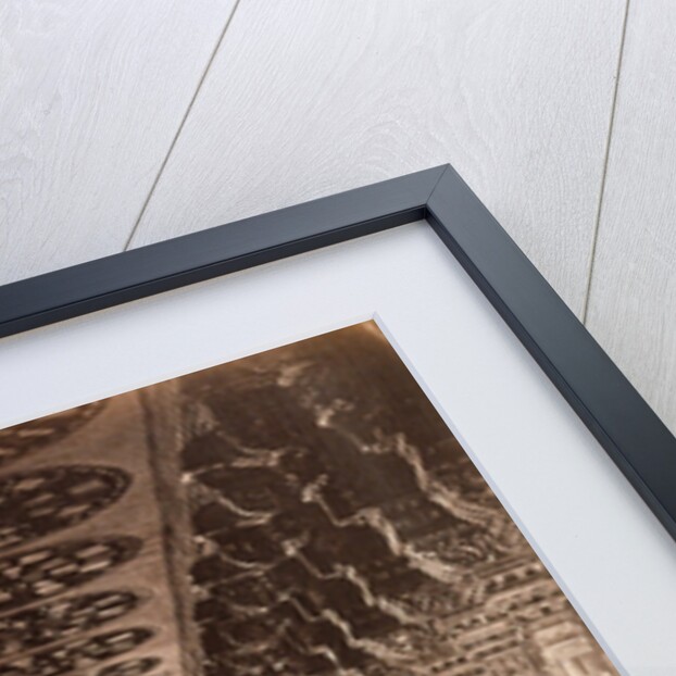 Colonnade at Ramesseum Pagoda by Felice Beato