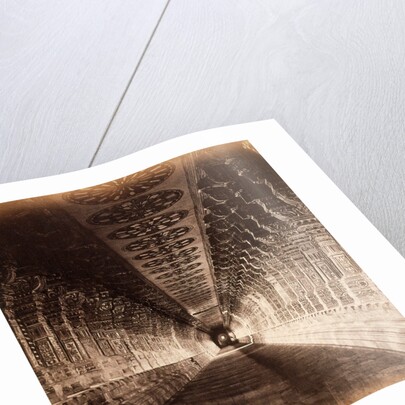 Colonnade at Ramesseum Pagoda by Felice Beato