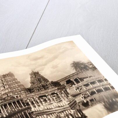 Hindu temple by Felice Beato