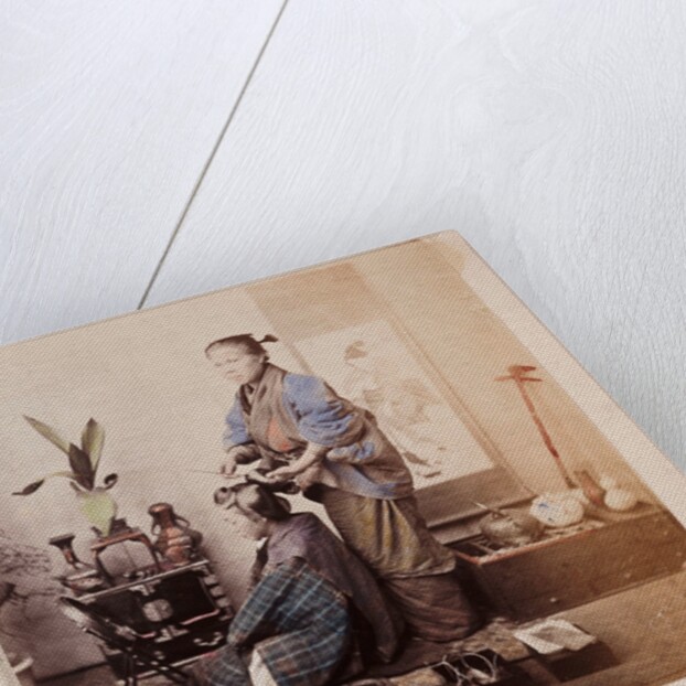 Hairdressing by Felice Beato