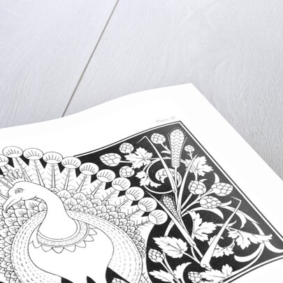 Peacock by Christopher Dresser