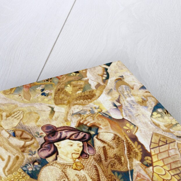 Devonshire Hunting Tapestry detail by Anonymous