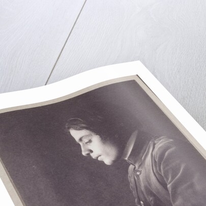 Kahlil Gibran (1883-1931) with Book (side view) by Fred Holland Day