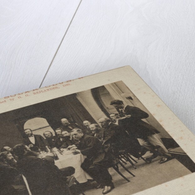 The Solar Club by Oscar Gustav Rejlander