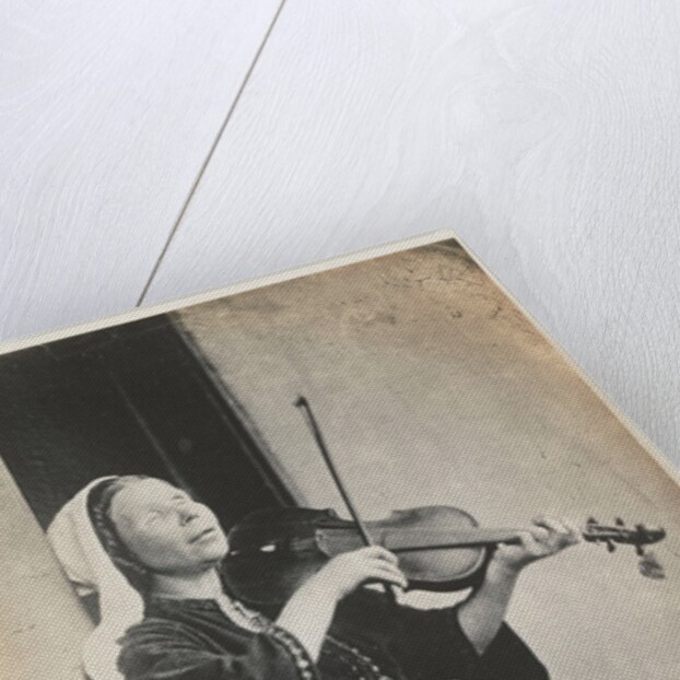 The Blind Fiddler by Oscar Gustav Rejlander