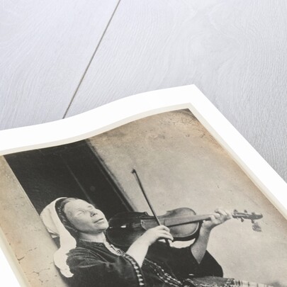 The Blind Fiddler by Oscar Gustav Rejlander