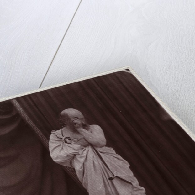 Man dressed in toga by Oscar Gustav Rejlander