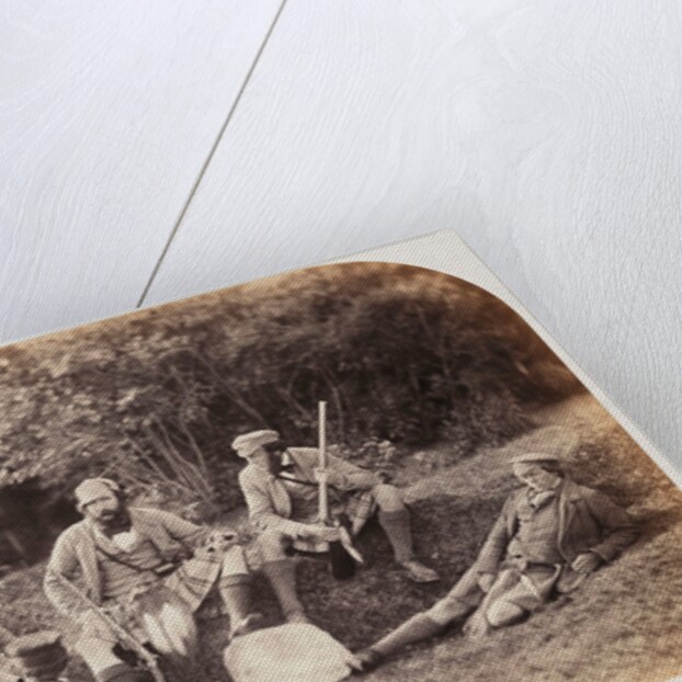 Highland Gillies at Balmoral by Roger Fenton