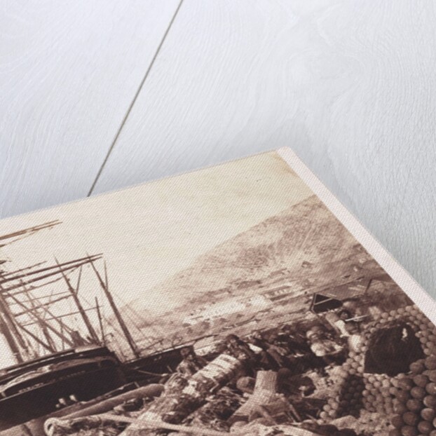 The Ordnance Wharf by Roger Fenton