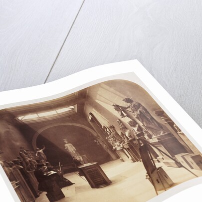 British Museum Gallery of Antiquities by Roger Fenton