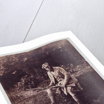 A Ghillie at Balmoral by Roger Fenton