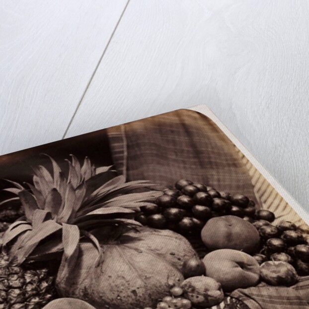 Still life of fruit by Roger Fenton