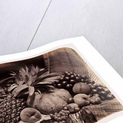 Still life of fruit by Roger Fenton