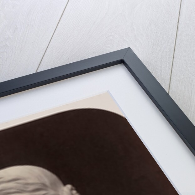 Marble female bust by Roger Fenton