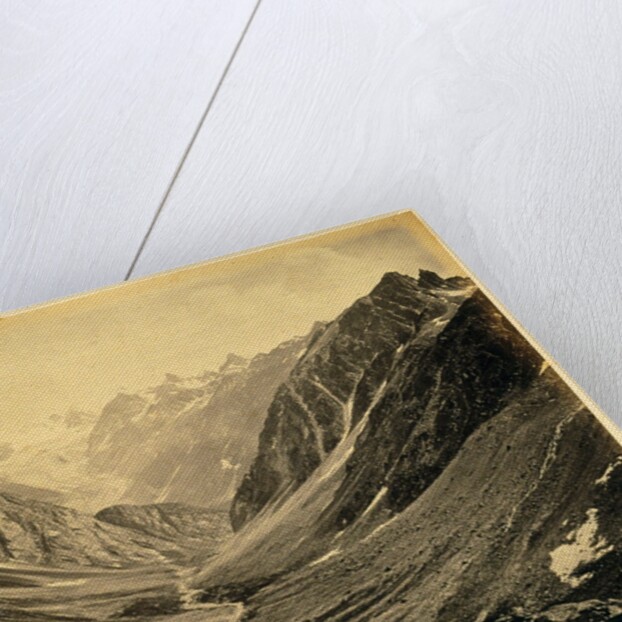 Valley from Humta pass by Samuel Bourne