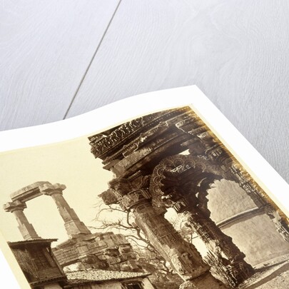 Ruins of the Rudra Mahalaya at Siddhpur by Samuel Bourne