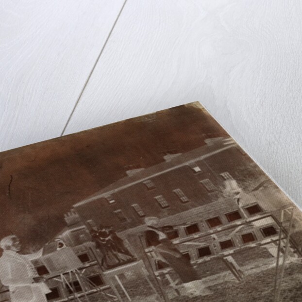 Reading Establishment (left hand side of panorama) by William Henry Fox Talbot