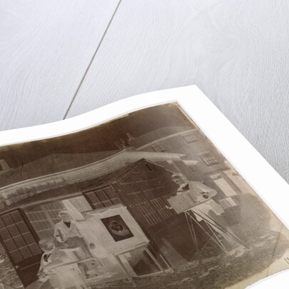 Reading Establishment (right hand side of panorama) by William Henry Fox Talbot