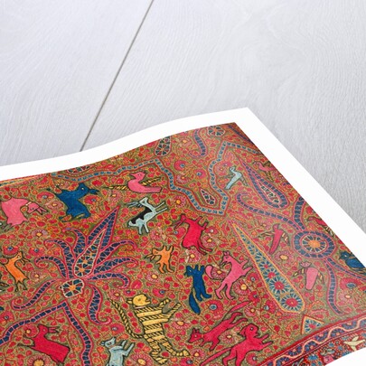 Shawl, detail by Anonymous
