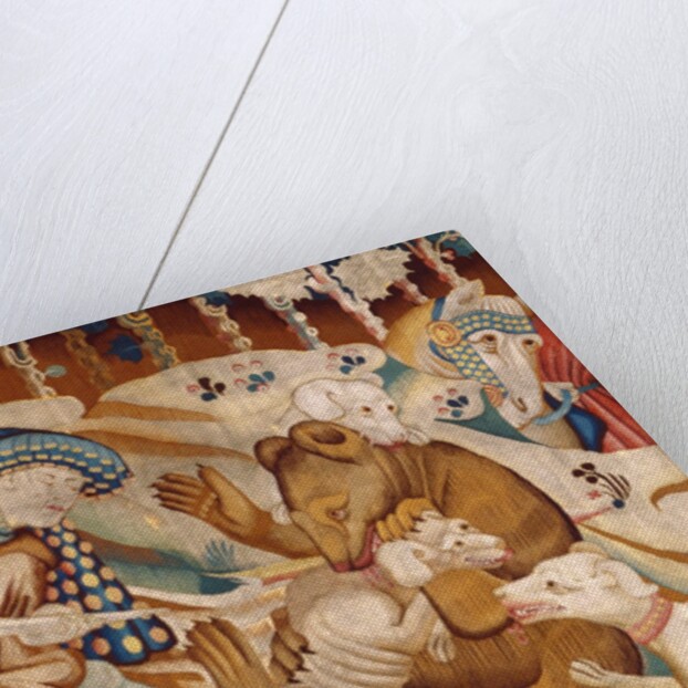 Devonshire Hunting Tapestry detail by Anonymous