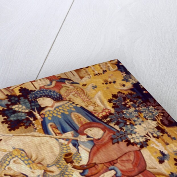 Devonshire Hunting Tapestry detail by Anonymous