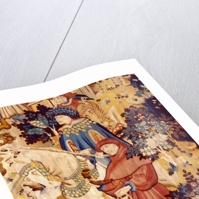 Devonshire Hunting Tapestry detail by Anonymous