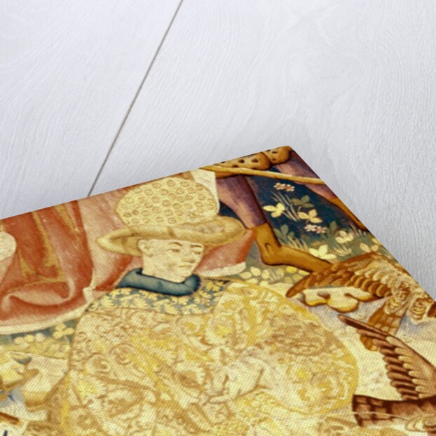 Devonshire Hunting Tapestry detail by Anonymous