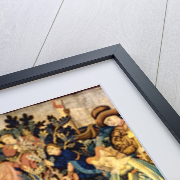 Devonshire Hunting Tapestry detail by Anonymous