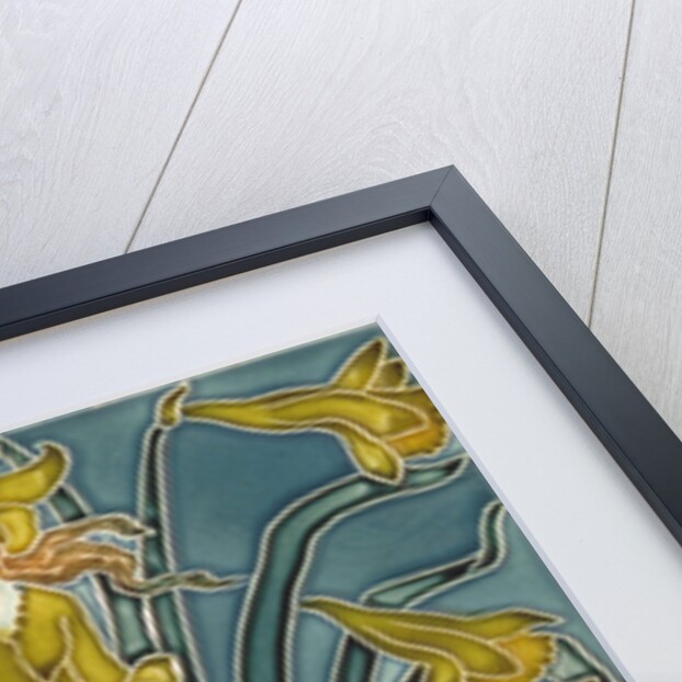 Daffodil tile by Walter Crane