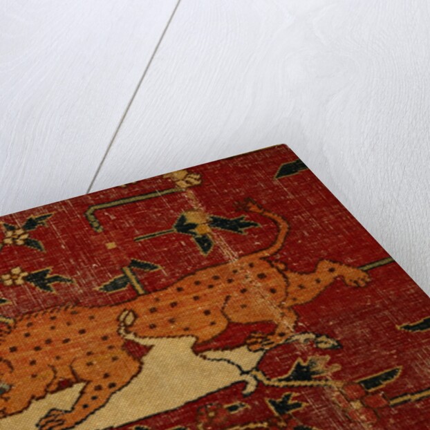 The Fremlin Carpet, detail. India, 17th century by Anonymous
