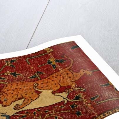 The Fremlin Carpet, detail. India, 17th century by Anonymous