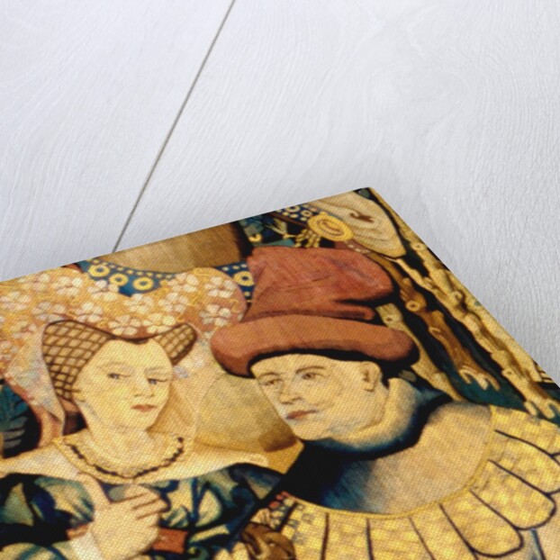 Devonshire Hunting Tapestry detail by Anonymous