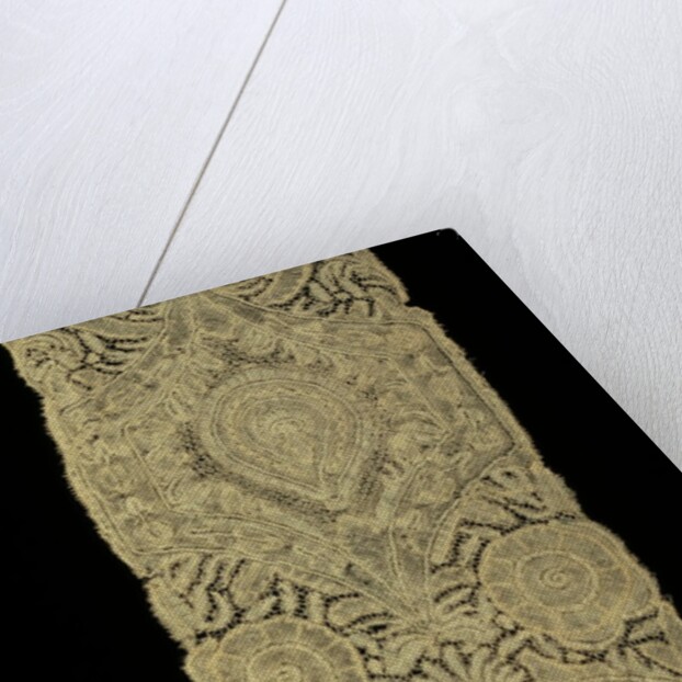 Pair of lace lappets by Unknown