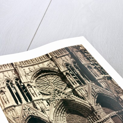 Rheims Cathedral by Louis Auguste Bisson