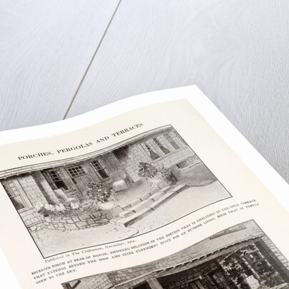 Porches, Pergolas and Terraces by unknown