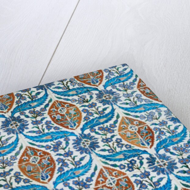 Panel of 24 tiles by Unknown