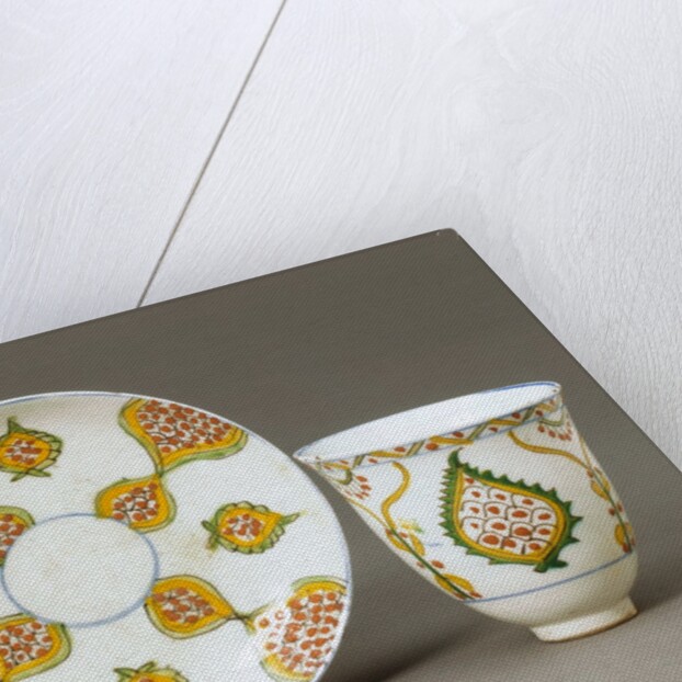 Coffee cup & saucer by Unknown