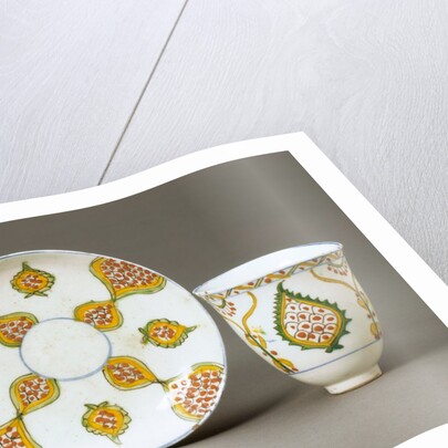 Coffee cup & saucer by Unknown