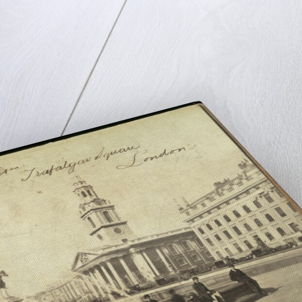 Fountains, Trafalgar Square, London by Francis Frith & Co.
