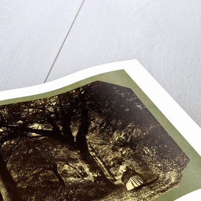 Isabella Grace Walking in The Woods by Clementina Hawarden