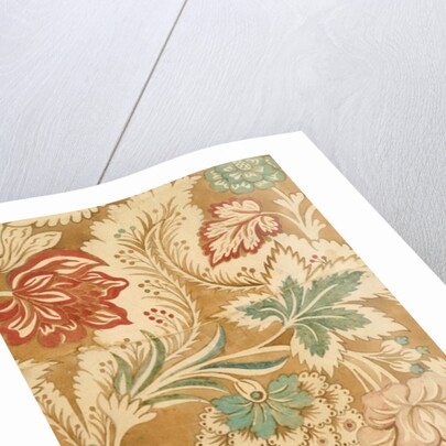 Design for woven silk by Anna Maria Garthwaite
