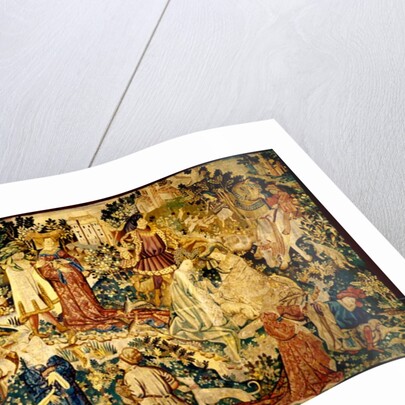 Devonshire Hunting Tapestry, Falconry by Unknown