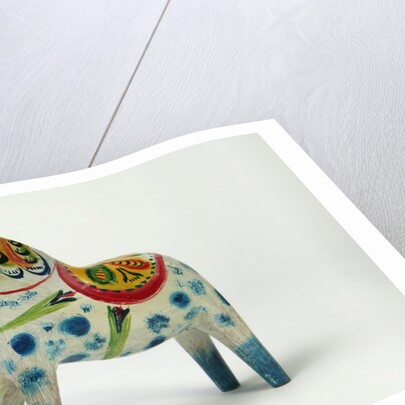 Toy horse by Unknown