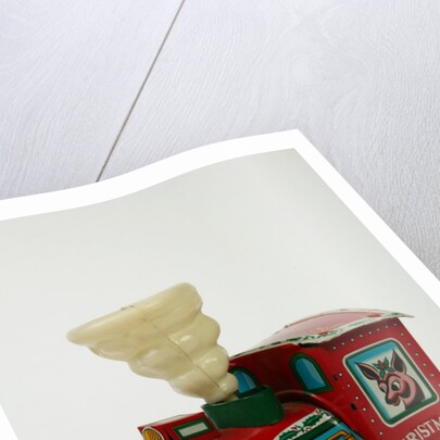 Clockwork toy train by Unknown