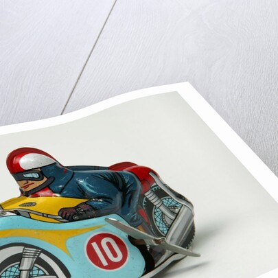Clockwork toy motorcycle by Yoneya Toys Co. Ltd