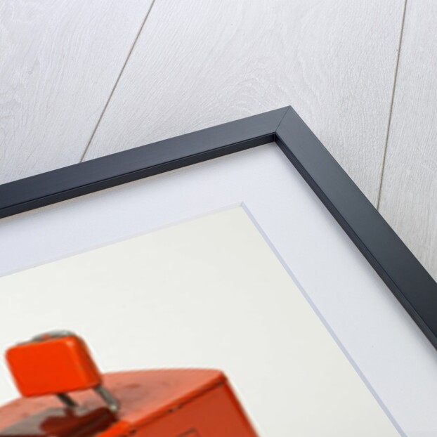 Clockwork toy fork lift truck by Unknown