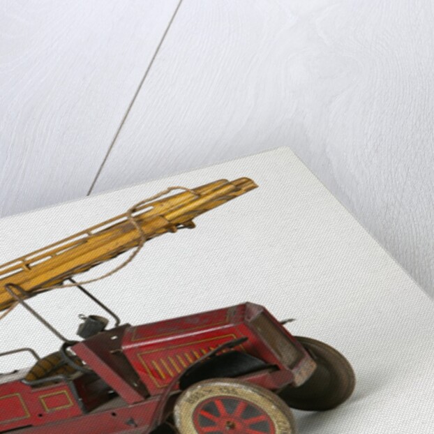 Clockwork toy fire engine by Johann Distler