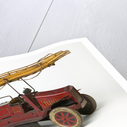 Clockwork toy fire engine by Johann Distler